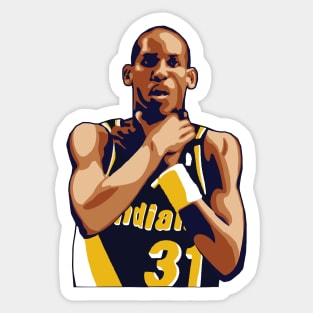 Reggie Miller Choke Sticker
